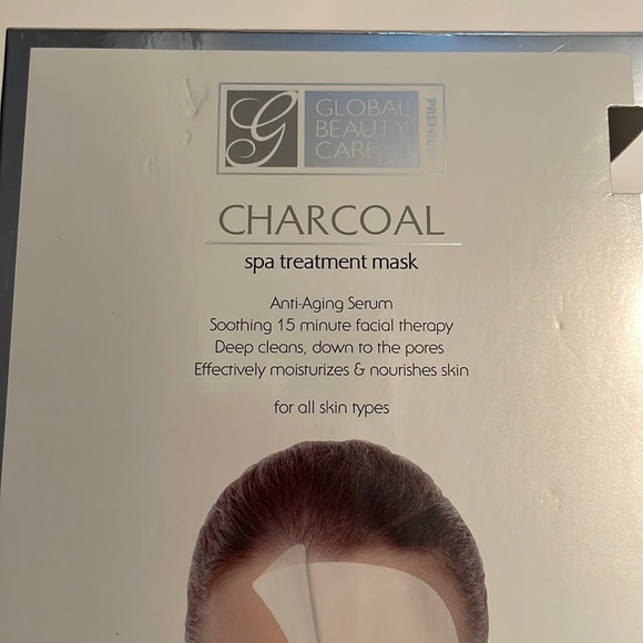 Global Beauty Care CHARCOAL spa treatment mask. Anti aging serum. All skin types - Picture 12 of 15
